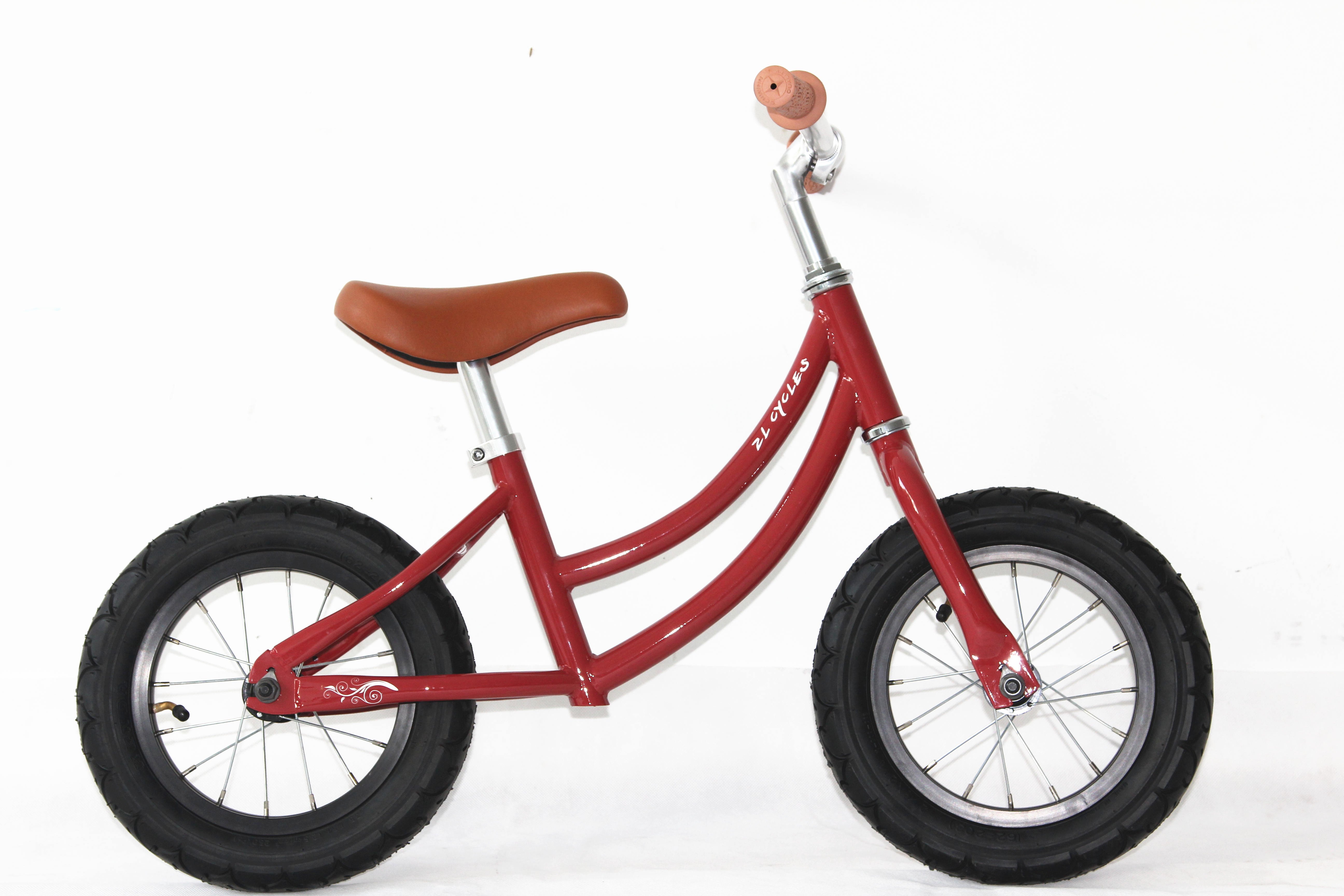 Bicicleta sin pedales de 12″ Bicicleta infantil para niña