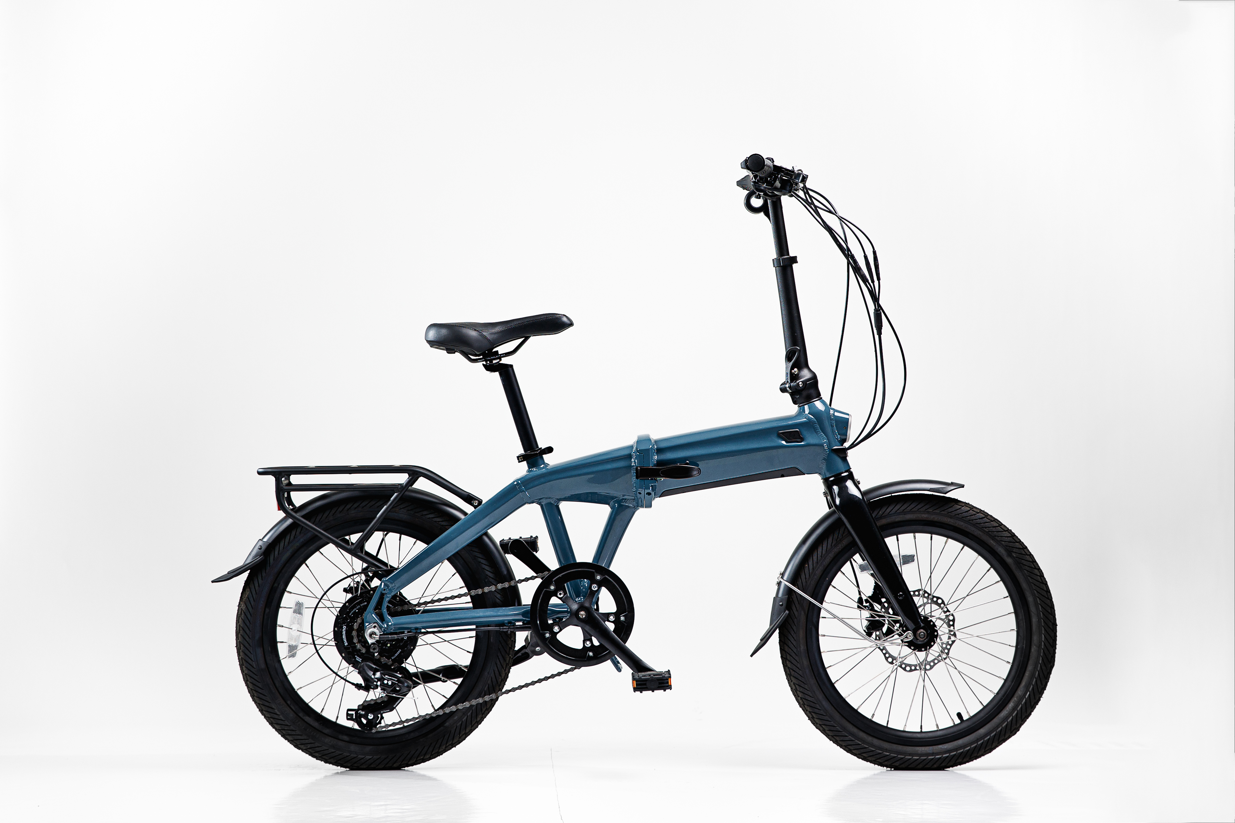  Bicicleta eléctrica plegable para adultos de 250 W