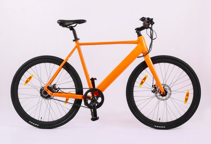 Bicicleta eléctrica de montaña con pantalla LED y batería extraíble para adultos