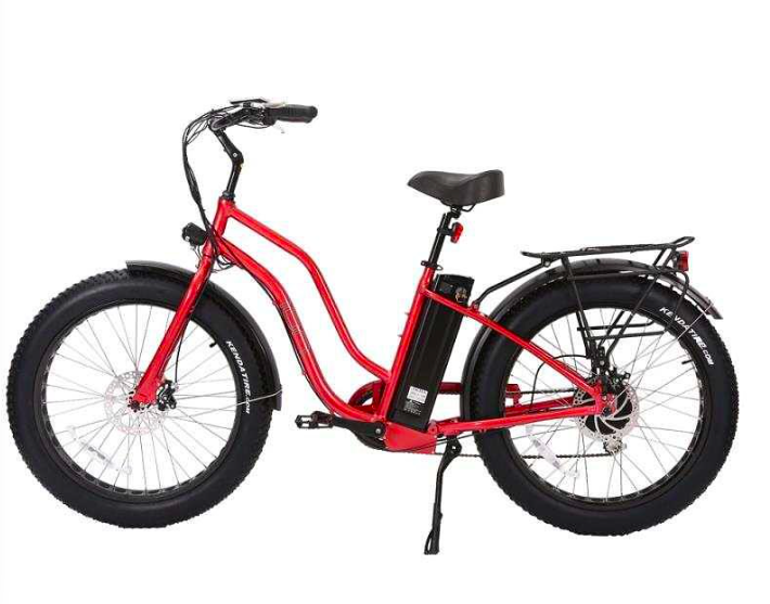 Bicicleta eléctrica de ciudad con batería extraíble para adultos de 350 w